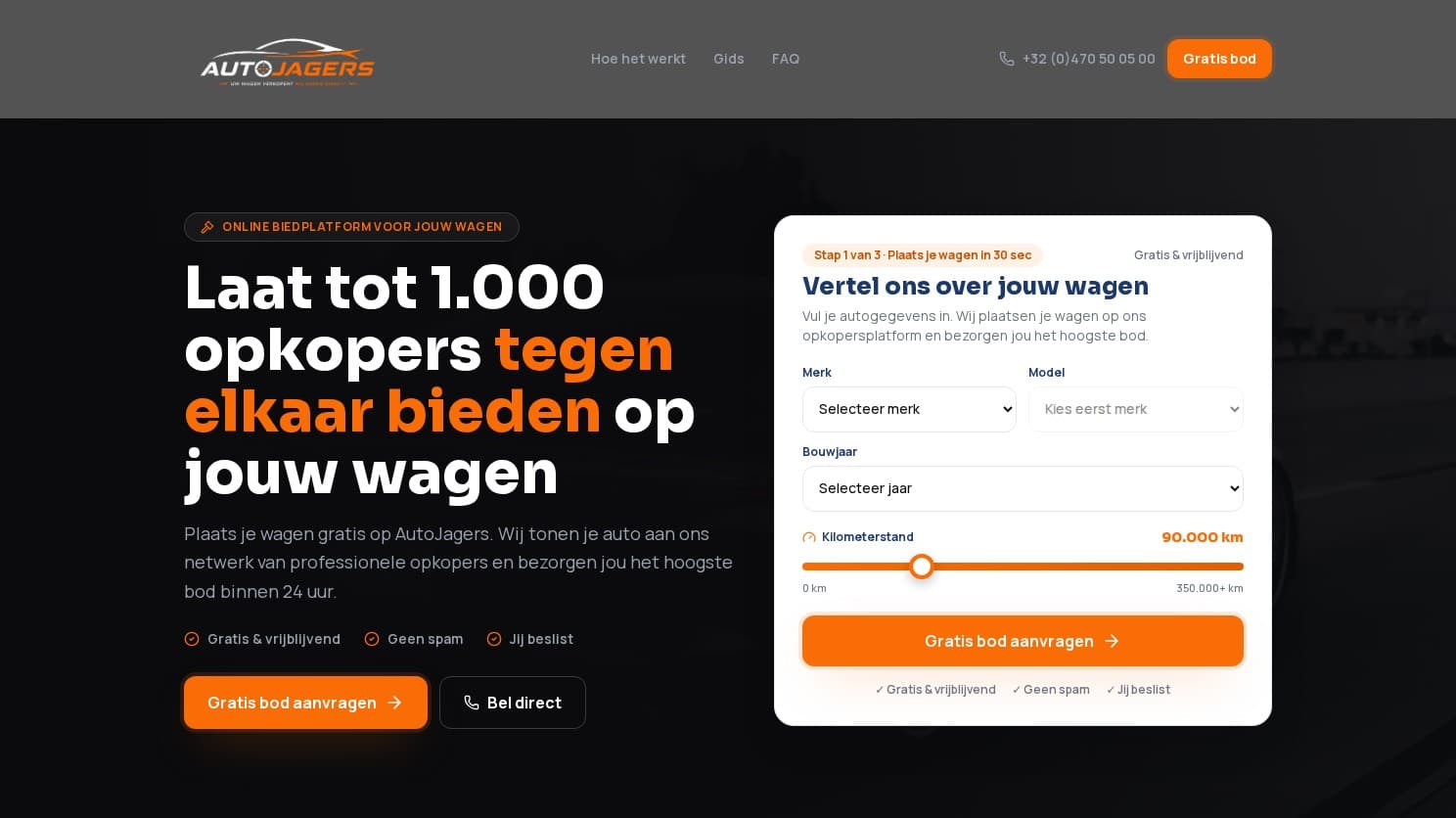 De website van AutoJagers
